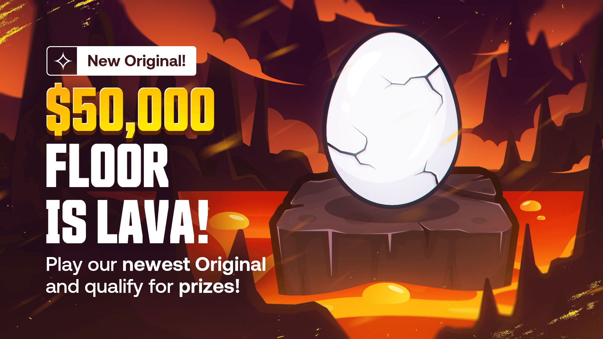 FLOOR IS LAVA PROMO